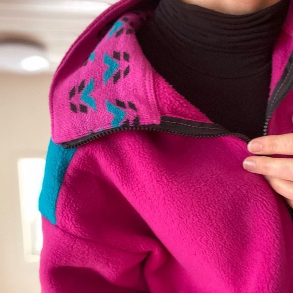Vibrant Vintage Columbia Fleece - Picture 3 of 16
